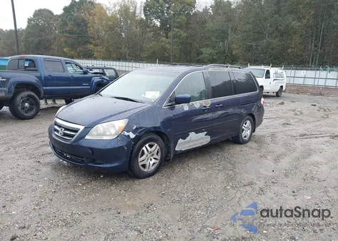 2005 Honda Odyssey Ex-L z USA, uszkodzony, nr VIN 5FNRL38745B007494